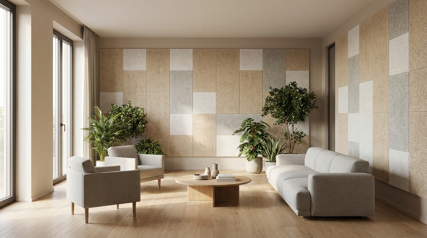 Acoustic panels for walls
